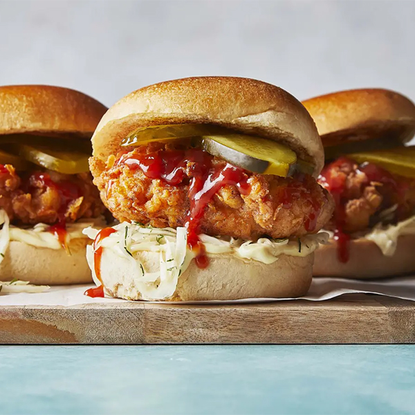 Who's Cafe Shawlands Korean Fried Chicken Burgers
